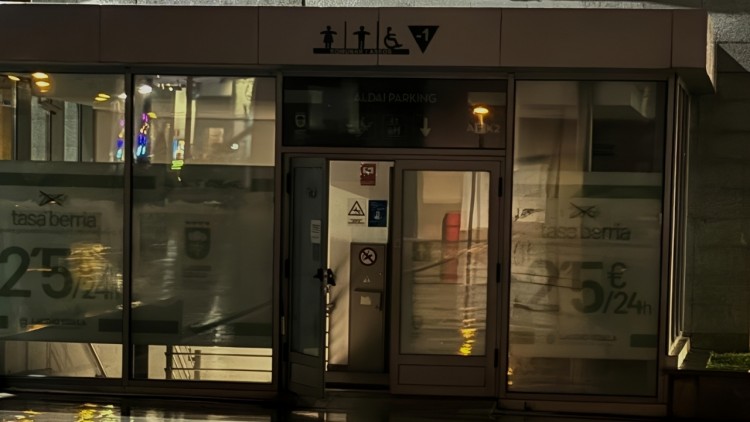 EAJ-PNV exige medidas inmediatas para corregir el punto inseguro del parking de Aldai en Laudio