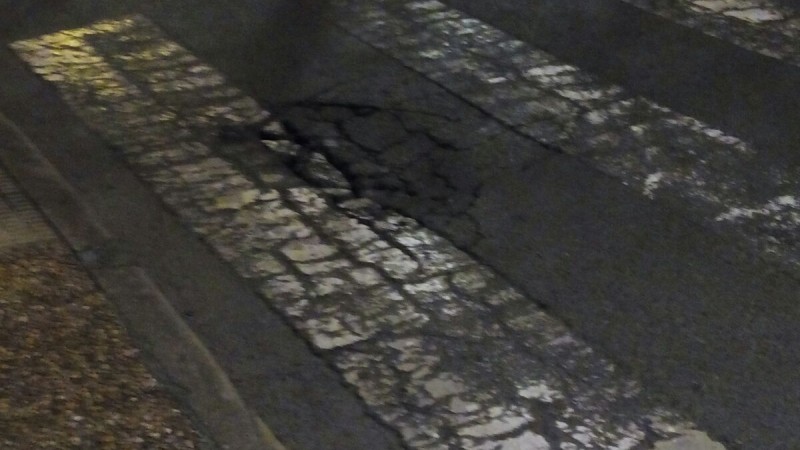 Estado del paso de cebra de Txindoki (Latiorro)