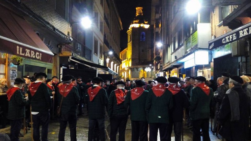 Llodio también le canta a Santa Águeda