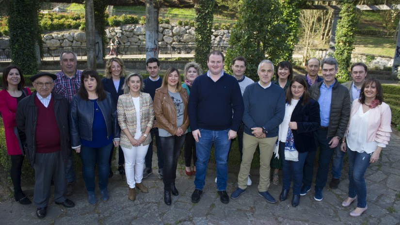 EAJ-PNV DE LAUDIO PRESENTA A LOS HOMBRES Y MUJERES DISPUESTOS A TRABAJAR POR CAMBIAR EL RUMBO DE NUESTRO PUEBLO