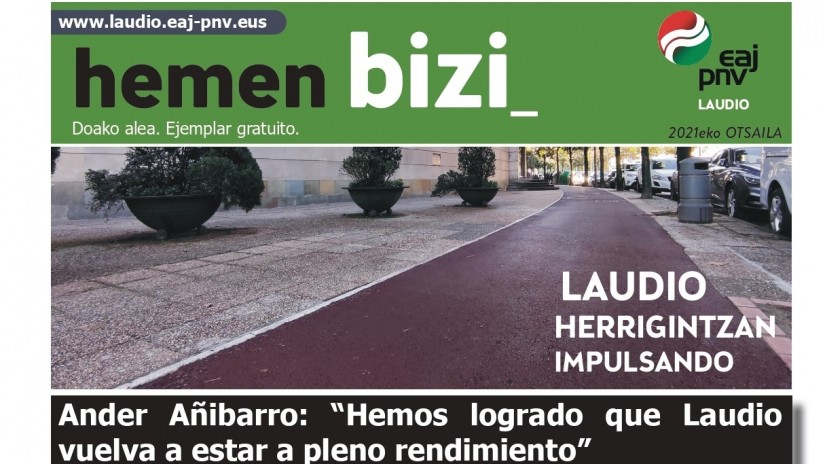 Ya disponible el Hemen BIZI de febrero del 2021
