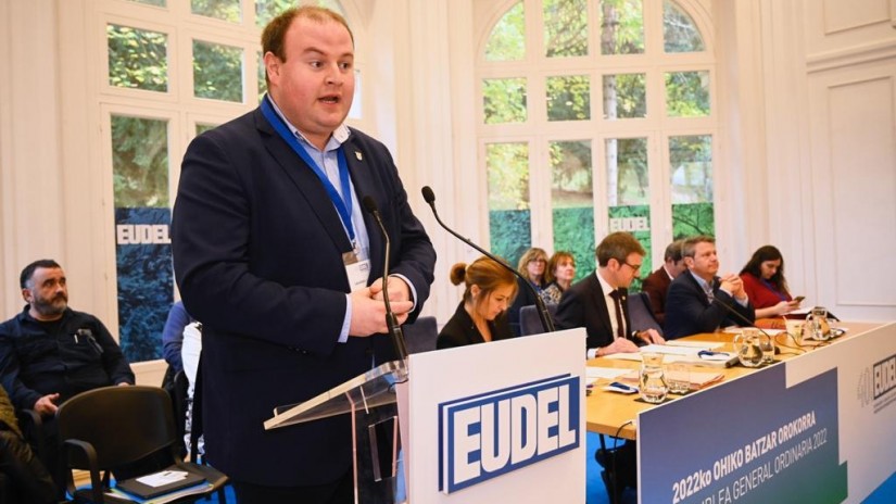 Ander Añibarro repetirá como candidato de EAJ-PNV a la Alcaldía de Laudio, para asegurar que “siga siendo el municipio más relevante de Araba”