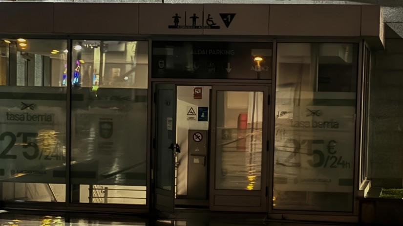 EAJ-PNVk berehalako neurriak eskatu ditu Laudioko Aldaiko aparkalekuaren segurtasunik gabeko puntua zuzentzeko