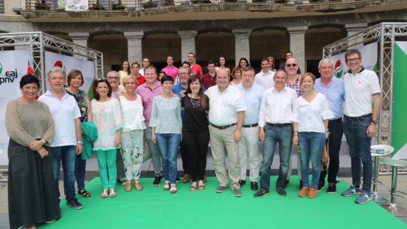 Ortuzar: “La defensa de los intereses vascos y el bienestar de la ciudadanía de Euskadi son el principio y el fin del PNV”