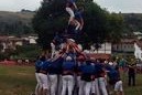 La Colla de Castellers de Esplugues de Llobregat, uno de los éxito de estas fiestas