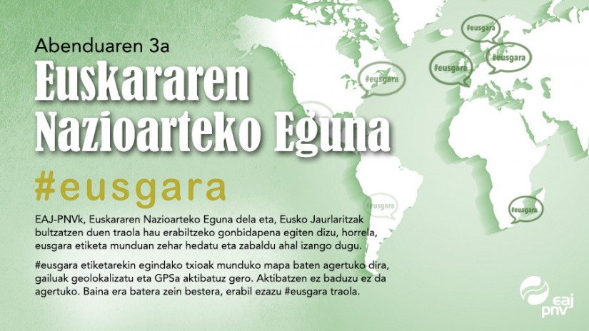 Declaración del EBB en el Día Internacional del Euskera ..