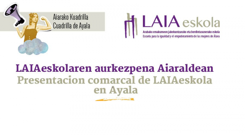 El sábado 18 de marzo Laiaeskola se presentará ante toda la Comarca de Ayala